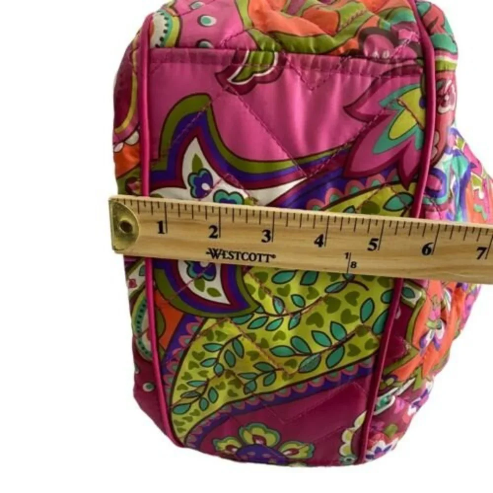 Vera Bradley Diaper Bag Stroll Along Pink Floral Shoulder Baby Bag